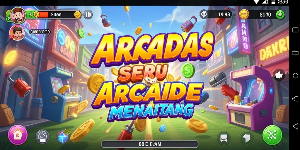 Screenshot gameplay 88ID menampilkan karakter-karakter dalam aksi seru di level menantang.