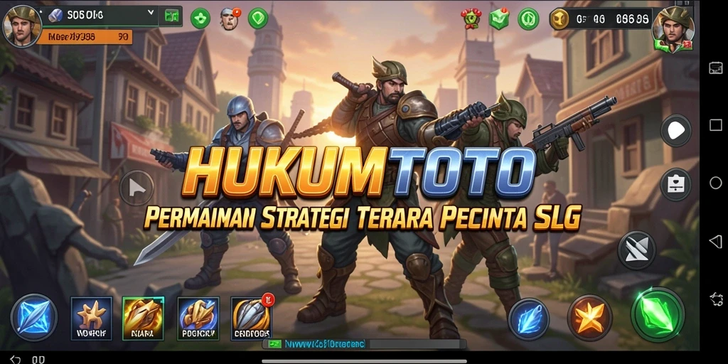 Tampilan gameplay HUKUMTOTO yang mendebarkan dan strategis.
