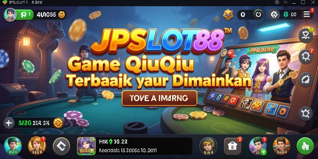 Tampilan menarik dari gameplay JPSLOT88 saat bermain QiuQiu.
