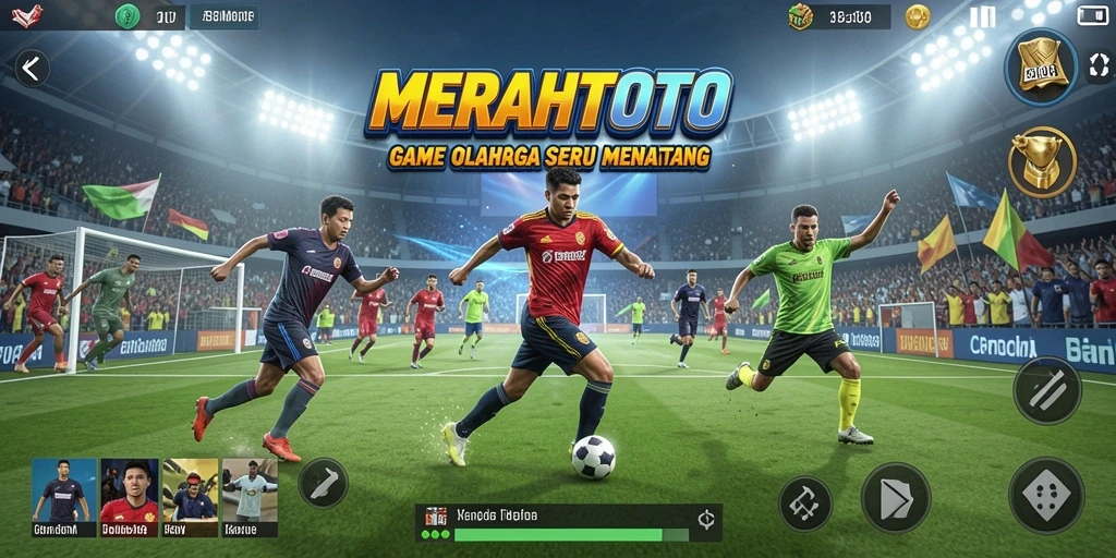 Tampilan gameplay Sports yang menarik dan interaktif di MERAHTOTO.