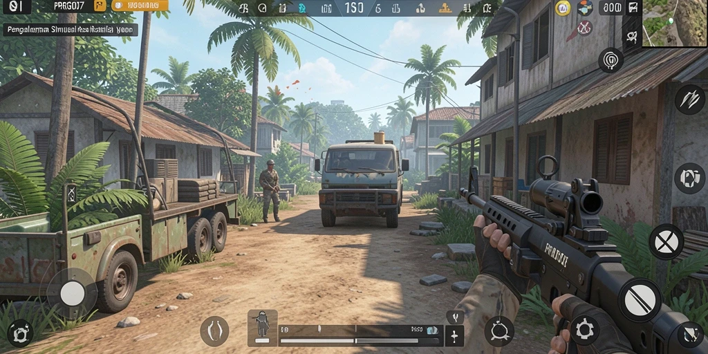 Screenshot PRG007 menampilkan pengalaman gameplay simulasi yang menarik.
