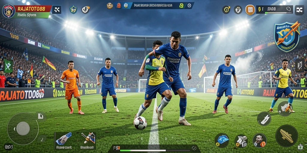 Tampilan gameplay RAJATOTO88 yang menegangkan dan menarik.