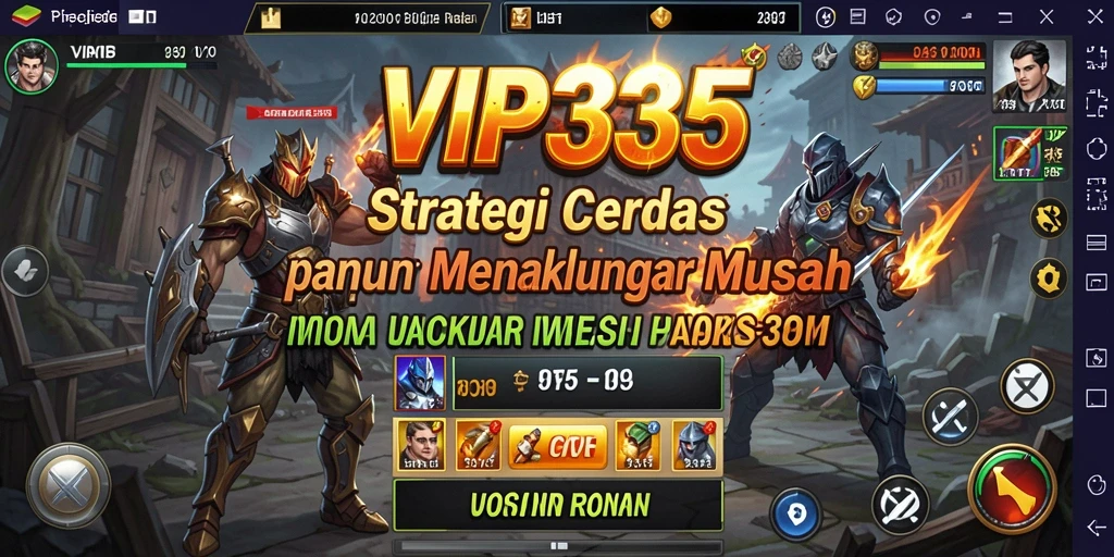 Tampilan gameplay VIP333 yang menakjubkan dan menarik